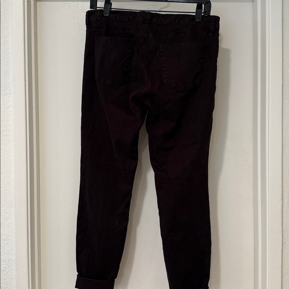 J Brand Faded Black Stretch Skinny Pants Sz 31 - Picture 7 of 9